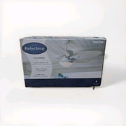 HARBOR BREEZE Tilghman 11-in 2 - Light White Wicker LED Ceiling Fan Light Kit