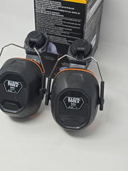 Klein Tools 60502 Hard Hat Earmuffs, Full Brim Style