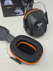 Klein Tools 60502 Hard Hat Earmuffs, Full Brim Style