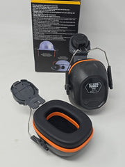 Klein Tools 60502 Hard Hat Earmuffs, Full Brim Style