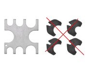 Ryobi ONE + PEX Crimp Ring Press Tool - P661 missing die inserts