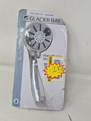 Glacier Bay Handheld Shower Head 6-Spray Brushed Nickel 60" Hose 84930102HC