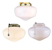 Harbor Breeze Ceiling Fan Opal Glass Light Kit w/ 3 Finishes Brass #0338705