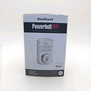 Kwikset Powerbolt 250 Satin Nickel Electronic Deadbolt Door Lock w/ 10-Button