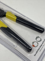 Apollo Black and Yellow 3/8" 1/2" 3/4" Stainless Steel PEX Pinch Clamp Tool