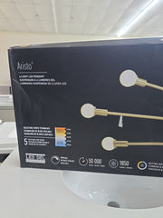 Aristo 6-Light Dimmable 5 CCT Integrated LED Gold Modern Chandelier Light Fixtur