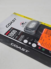 Coast RL22R 1000 Lumens Rechargeable Battery LED Power Headlamp