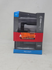 Kwikset Prava Matte Black Bed and Bath