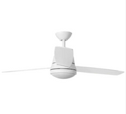 Hampton Bay Caprice 52 in Integrated LED Matte Ceiling Fan White with Remote