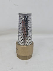 1 1/4 In. Brass Foot Valve | Everbilt EBTFV100NL
