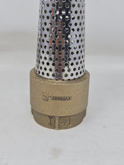 1 1/4 In. Brass Foot Valve | Everbilt EBTFV100NL