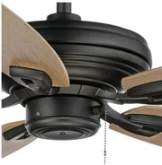 Hampton Bay North Pond 52″ Indoor/Outdoor Ceiling Fan - Matte Black