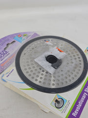 Walk-in Shower Stall Drain Protector Hair Catcher Grid Durable Stainless Steel