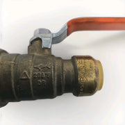1 in. x 3/4 in. Push-to-Connect Reducing Brass Ball Valve