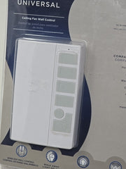 Harbor Breeze 0745364 Wall-Mount Universal 3-Speed Ceiling Fan Control Battery