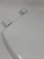 Bemis Kimball Elongated Plastic Toilet Seat White
