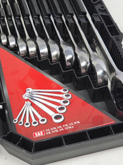 Husky 72-Tooth Ratcheting SAE/MM Combination Wrench Set (20-Piece)