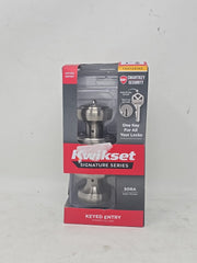 Kwikset Sora 2.19 in. Round Door Knob w/ SmartKey Security