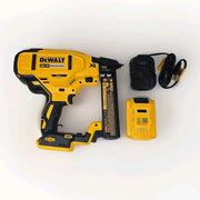 DEWALT DCN681 20V MAX XR 18 GA Cordless Narrow Crown Stapler Kit Charger Battery