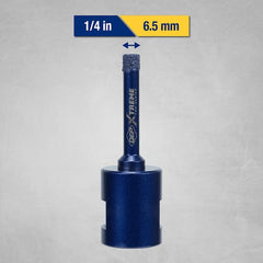 1/4 in. Diamond Hole Saw for Grinders