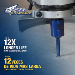 1/4 in. Diamond Hole Saw for Grinders