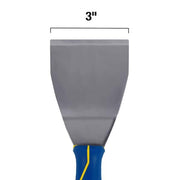 3 in. W Stainless Steel Blade Handheld Chisel Scraper and Stripper
