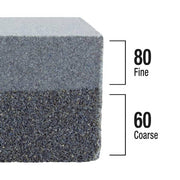 2 in. x 6 in. Dual Grit Sanding and Rubbing Stone