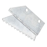 Handheld Grout Saw with Contoured Handle and 2 Blades to Strip, Remove, and Clean Grout