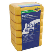 Extra Large 7-1/2 in. D x 5-1/2 in. W Polyurethane Sponge for Grouting, Cleaning, and Washing (6-Pack)