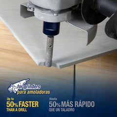 3/8 in. (10 mm) Diamond Milling Bit