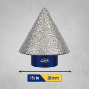 1-1/2 in. (38 mm) Diamond Milling Cone