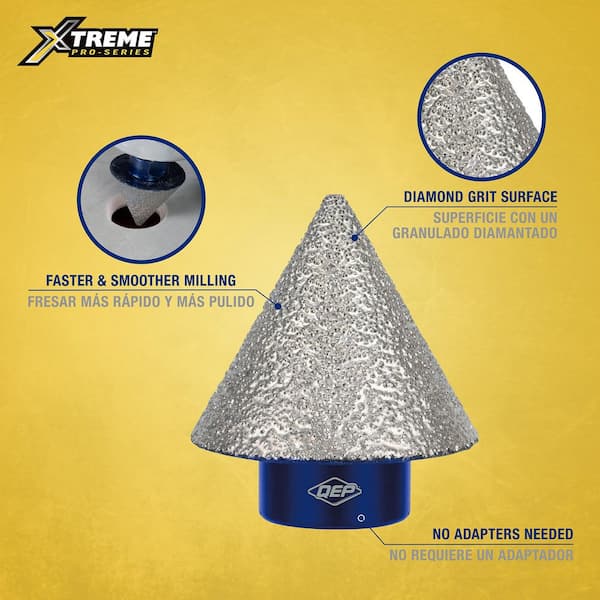 1-1/2 in. (38 mm) Diamond Milling Cone