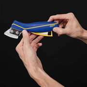 Professional Handheld Grout Saw with Non-slip, Rubber Grip and 2 Blades to Strip, Remove, and Clean Grout