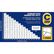 LASH360 1/16 in. Tile Leveling 3-Corner Stems (100-Pack)
