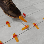 Xtreme Red 1/8 in. Clip, Part A of Two-Part Tile Leveling System 100-Pack