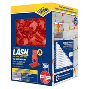 LASH Red 1/8 in. Clip, Part A of Two-Part Tile Leveling System 300-Pack