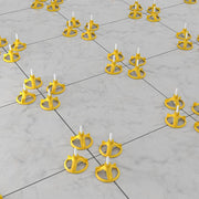 LASH360 Yellow Polymer 1.5 in Tile Leveling System Round Caps (300-Pack)