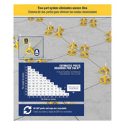 LASH 360 White Polymer 1 in. Tile Leveling System In-Line Stems (1000-Pack)