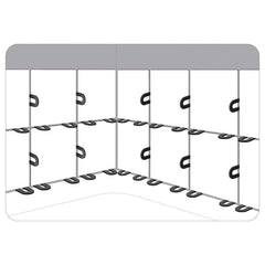 1/16 in. Horseshoe Shim Tile Spacers for Marble Granite and Stone Floor and Wall Installations (200-Pack)