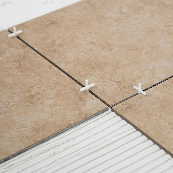 1/8 in. Hard Tile Spacers for Traditional or LeaveIn Installation (300 pack)