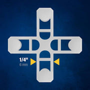 1/4 in. Hard Tile Spacers for Traditional or Leave-In Installation (200-Pack)