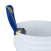 1/4 in. x 1/4 in. x 1/4 in. Comfort Grip Square-Notch Margin Flooring Trowel with Bucket Hook