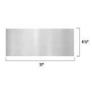 11 in. x 4-1/2 in. Stainless Steel Blade for Dry Wall, Mosaic, Engineered Wood and Cove Base V-Notched Flooring Trowel