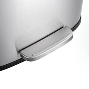13 Gal. Stainless Steel Kitchen Trashcan, Step-on, Rectangle