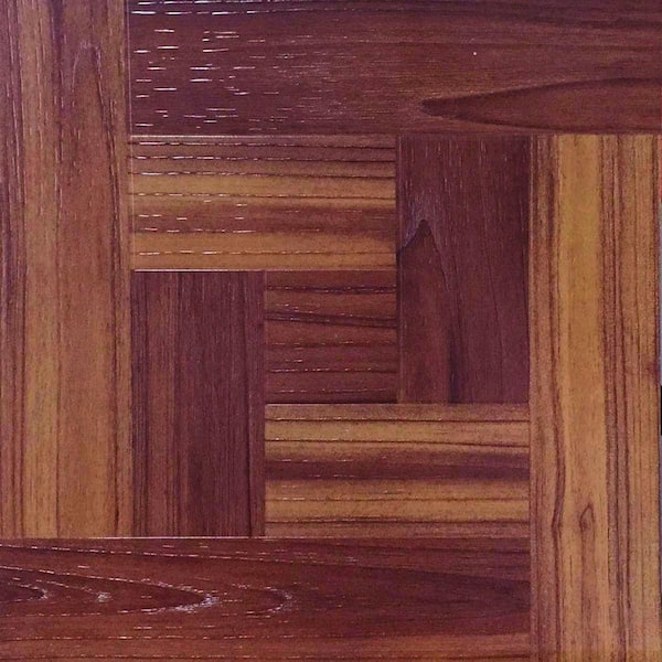 TrafficMaster Resilient Oak Peel Flooring