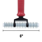 6.75 in. W  x 1.18 in. D Pro Loop Pile Carpet Seam Roller Tool with Ergonomic Handle