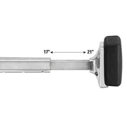 Deluxe Carpet Knee Kicker with Adjustable Length from 17 in. to 21 in.