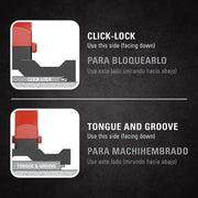 3.5 in. W Tapping Block for Engineered Hardwood, Laminate, Resilient Vinyl Tile Flooring