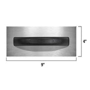 Economy 2 Sided Notch: 1/16 in. x 1/32 in. x 1/32 in. U Notch - 1/16 in. x 1/16 in. x 1/16 SQ-Notch Flooring Trowel