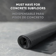 Moisture Barricade 120 sq. ft. Roll 120 in. W x 12 ft. L x 6 mil T Underlayment for Vinyl, Laminate, SPC, Wood